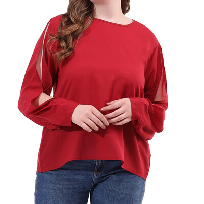 Starmoon Womens Fashion Sexy O-Nack Plus Size Long Solid Color Cutout Long Sleeve
Starmoon Womens Fashion Sexy O-Nack Plus Size Long Solid Color Cutout Long Sleeve