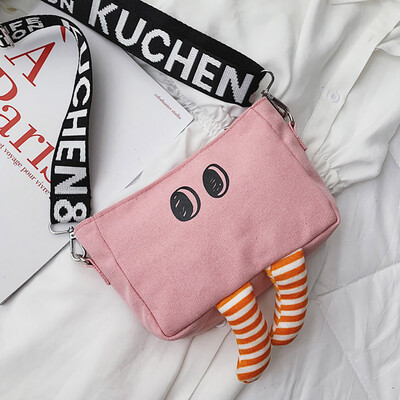 Tailored Children Cute Eye Chain Bag Shoulder Messenger Coin Purse Pack For Child