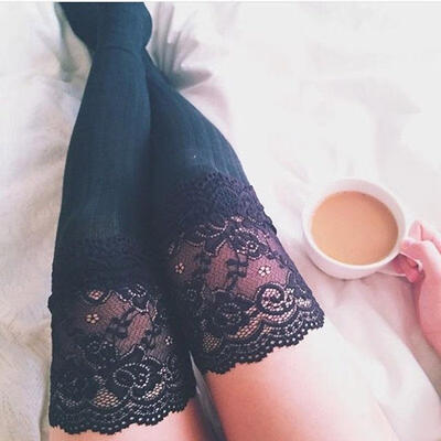 Fashion Women&39s Sheer Lace Knitting Thigh High Stockings Plus Size Over The Knee Socks
Fashion Women&39s Sheer Lace Knitting Thigh High Stockings Plus Size Over The Knee Socks