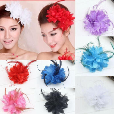 8 Colors Pearl Corsage Hair Clip Flower Fascinator Feather Hairpin Party Party Wedding
8 Colors Pearl Corsage Hair Clip Flower Fascinator Feather Hairpin Party Party Wedding