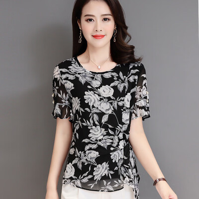 Womens Summer Tops Flower Print Flare Sleeve Blouse Thin Chiffon Casual Beach Ladies Shirts Blouses
Womens Summer Tops Flower Print Flare Sleeve Blouse Thin Chiffon Casual Beach Ladies Shirts Blouses