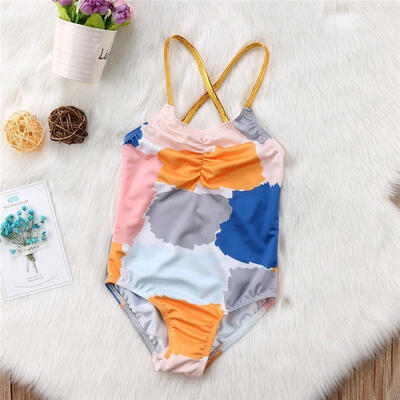 Newborn Kids Baby Girls clothes V-neck sleeveless Geometry backless cotton casual Bodysuit Swimwear Swimsuit Bathing Suit One
Newborn Kids Baby Girls clothes V-neck sleeveless Geometry backless cotton casual Bodysuit Swimwear Swimsuit Bathing Suit One