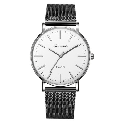 Korean fashion trend mens watch alloy series new watch