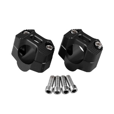 Motorcycle Handlebar Riser Clamp Adapter CNC Aluminum Handlebar Mount Riser Universal 1 18" 28mm
Motorcycle Handlebar Riser Clamp Adapter CNC Aluminum Handlebar Mount Riser Universal 1 18" 28mm