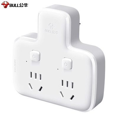 Bull BULL GN-96023 Character-shaped one turn two socket conversion plug power converter 2 bit sub-control wireless conversion socket
Bull BULL GN-96023 Character-shaped one turn two socket conversion plug power converter 2 bit sub-control wireless conversion socket