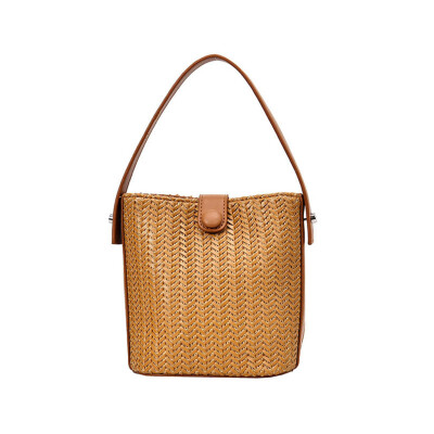 Tailored 2019 New Casual Bucket Bag Wild Woven Handbag Fashion Shoulder Messenger Bag
Tailored 2019 New Casual Bucket Bag Wild Woven Handbag Fashion Shoulder Messenger Bag