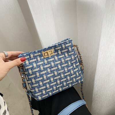 Tailored Fashion Women Retro Weave Wool Bucket Bag Crossbody Bag Chain Shoulder Bags
Tailored Fashion Women Retro Weave Wool Bucket Bag Crossbody Bag Chain Shoulder Bags