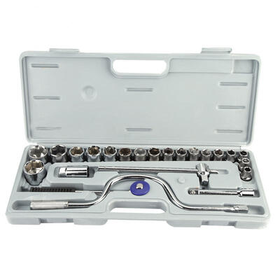 Greensen 25pcs Socket Wrench Set Combination Hardware Repair Tool Kit