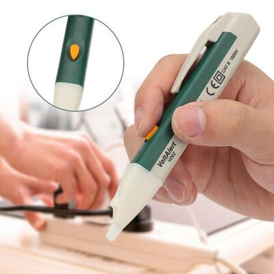 Greensen 90V-1000V Non-Contact Electric Voltage Testing Pen LED Voltage Alert Detector Tester
Greensen 90V-1000V Non-Contact Electric Voltage Testing Pen LED Voltage Alert Detector Tester