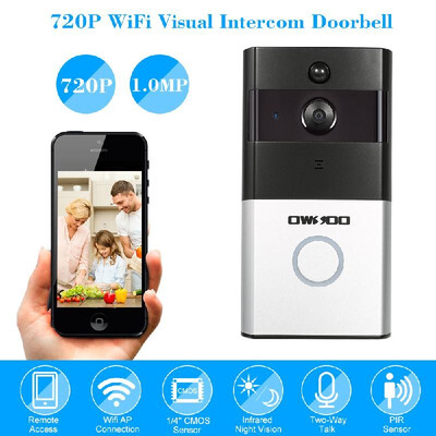 Romacci OWSOO 720P WiFi Visual Intercom Door Phone Support Infrared Night View PIR Android IOS APP Remote Control for Door Entry A
Romacci OWSOO 720P WiFi Visual Intercom Door Phone Support Infrared Night View PIR Android IOS APP Remote Control for Door Entry A