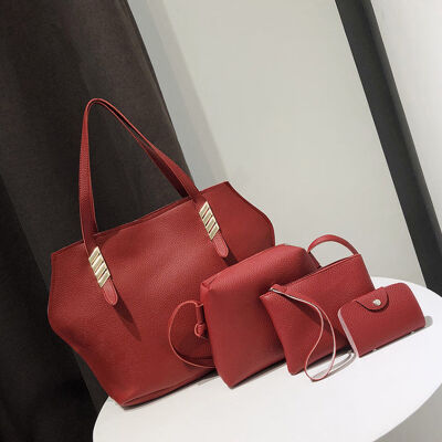 2018 New Style Fashion 4 Pieces Set Women Lady PU Leather Shoulder Bag Handbag Satchel Clutch Composite Bags
2018 New Style Fashion 4 Pieces Set Women Lady PU Leather Shoulder Bag Handbag Satchel Clutch Composite Bags