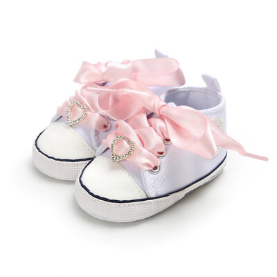 Baby Toddler Shoes Baby Satin Lace Cute Love First Toddler Shoes With pink Laces For 0-18M
Baby Toddler Shoes Baby Satin Lace Cute Love First Toddler Shoes With pink Laces For 0-18M