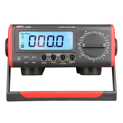 UNI-T UT802 Desktop Digital Multimeter High Precision Manual Resistance Capacitance
UNI-T UT802 Desktop Digital Multimeter High Precision Manual Resistance Capacitance