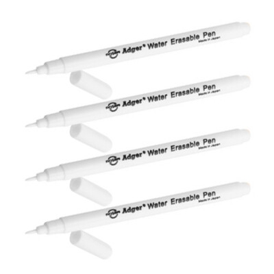 4 pcs Colorful Stitch Water-soluble Ink Marker Erasable Pen Buckle DIY Marker Pen Art Sewing Tools Accessory
4 pcs Colorful Stitch Water-soluble Ink Marker Erasable Pen Buckle DIY Marker Pen Art Sewing Tools Accessory