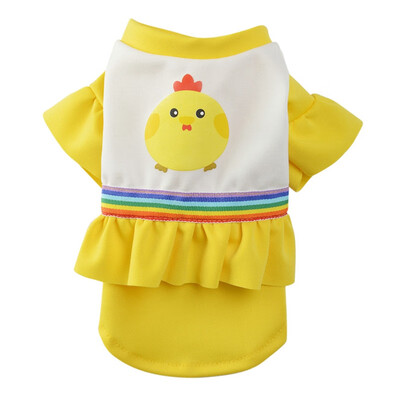 Summer Dog Dress Pet Breathable Cartoon Short Sleeves Leisure Dress For Dogs Chihuahua Yorkie Pet Clothes
Summer Dog Dress Pet Breathable Cartoon Short Sleeves Leisure Dress For Dogs Chihuahua Yorkie Pet Clothes