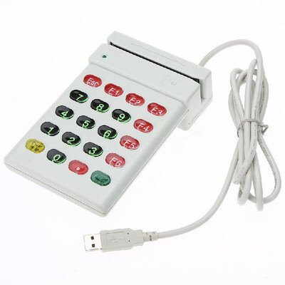 Bi-directional USB 10-120cms 5V Numeric Keypad Card Reader Magnetic Card Reader with Number Keyboard for Supermarket Hotel Shop
Bi-directional USB 10-120cms 5V Numeric Keypad Card Reader Magnetic Card Reader with Number Keyboard for Supermarket Hotel Shop