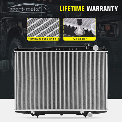 Radiator Assembly for Nissan Frontier Xterra 24L 33L V6 L4 2215 with Oil Cooler 1998-2004
Radiator Assembly for Nissan Frontier Xterra 24L 33L V6 L4 2215 with Oil Cooler 1998-2004