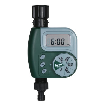 Automatic Water Timer Outdoor Garden Irrigation Controller 1-Outlet Programmable Hose Faucet Timer Garden Automatic Watering Devic
Automatic Water Timer Outdoor Garden Irrigation Controller 1-Outlet Programmable Hose Faucet Timer Garden Automatic Watering Devic