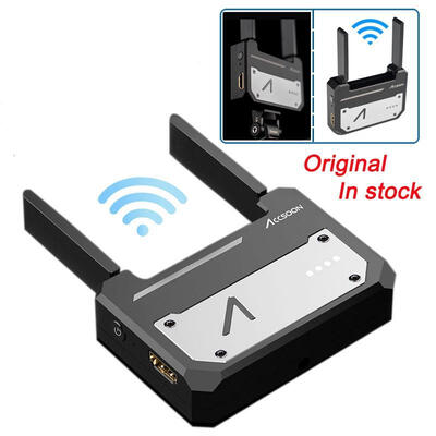 CineEye Wireless 5G Video Transmitter 1080P Mini HDMI Transmission Device For IOS iPhone Android RGB 3D LUT Loading - Black
CineEye Wireless 5G Video Transmitter 1080P Mini HDMI Transmission Device For IOS iPhone Android RGB 3D LUT Loading - Black
