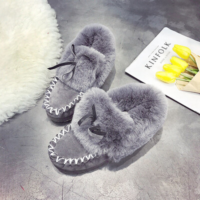 2018 winter new snow boots female Korean version of Doudou winter shoes plus velvet warm bread cotton shoes Joker student boots
2018 winter new snow boots female Korean version of Doudou winter shoes plus velvet warm bread cotton shoes Joker student boots