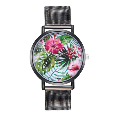 Fashion Quartz Women Watch Plant Pattern Ladies Elegant Clock Leather Band Vogue Sport Wrist Watches clock relogio feminino &Ff
Fashion Quartz Women Watch Plant Pattern Ladies Elegant Clock Leather Band Vogue Sport Wrist Watches clock relogio feminino &Ff