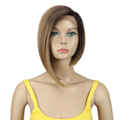 Noble Wigs Straight Synthetic Lace Front Hair 12" Ombre 3 Color Lace Front Wig Cosplay Blonde Lace Front Wig
Noble Wigs Straight Synthetic Lace Front Hair 12" Ombre 3 Color Lace Front Wig Cosplay Blonde Lace Front Wig