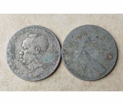 27mm Tanzania 1 Shilling Coin Africa