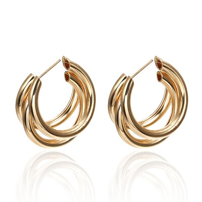 EK284 New Fashion Silver Gold Color Metal Round Circle Drop Earrings For Women 2019 Girl Simple Statement oorbellen Punk Jewelry
EK284 New Fashion Silver Gold Color Metal Round Circle Drop Earrings For Women 2019 Girl Simple Statement oorbellen Punk Jewelry
