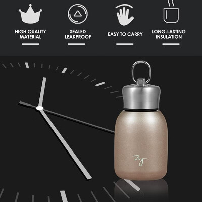Water Bottle Stainless Steel Matte 300ml Vacuum Insulated Small Water Bottle for Kid Lid with Hook
Water Bottle Stainless Steel Matte 300ml Vacuum Insulated Small Water Bottle for Kid Lid with Hook