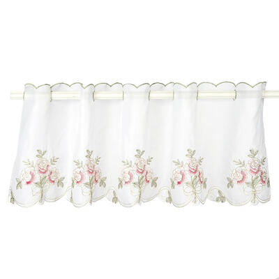 Greensen Elegant Flower Pattern Half Curtain Drape Panel Blackout for Kitchen Cabinet Coffee Shop
Greensen Elegant Flower Pattern Half Curtain Drape Panel Blackout for Kitchen Cabinet Coffee Shop