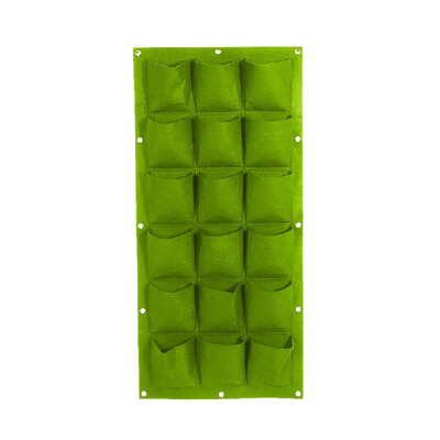 147161825 Pockets Felt Hanging Grow Bags Vertical Wall Mount Planter for Yard Garden Home Decoration
147161825 Pockets Felt Hanging Grow Bags Vertical Wall Mount Planter for Yard Garden Home Decoration