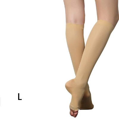 Carevas Medical Quality 30-40mmHg Graduated Compression Socks Medical Stockings Knee High Open-Toe 1 Pair Firm Pressure Support St
Carevas Medical Quality 30-40mmHg Graduated Compression Socks Medical Stockings Knee High Open-Toe 1 Pair Firm Pressure Support St