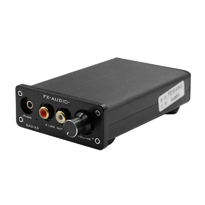 FX-AUDIO DAC-X3 Fiber USB Decoder 24Bit 192Khz DAC Headphone Decoder Audio Amplifiers Support PC-USB Coaxial Optical Audio IN 35m
FX-AUDIO DAC-X3 Fiber USB Decoder 24Bit 192Khz DAC Headphone Decoder Audio Amplifiers Support PC-USB Coaxial Optical Audio IN 35m
