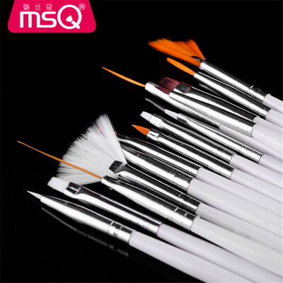 Toponeto MSQ 15pcs Nail Art Designing Painting Dotting Detailing Pen Brushes Bundle Set
Toponeto MSQ 15pcs Nail Art Designing Painting Dotting Detailing Pen Brushes Bundle Set