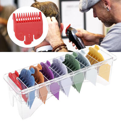 Greensen 8 Sizes Colored Limit Comb Hair Clipper Haircut Guide Attachment Size CombHair Limit Comb Hair Clipper Comb
Greensen 8 Sizes Colored Limit Comb Hair Clipper Haircut Guide Attachment Size CombHair Limit Comb Hair Clipper Comb
