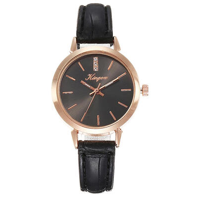 Luxury Womens Watches Leather Strap With Rhinestone Business Ladies Quartz Wristwatch Rose Gold Disc Clock Reloj Mujer
Luxury Womens Watches Leather Strap With Rhinestone Business Ladies Quartz Wristwatch Rose Gold Disc Clock Reloj Mujer