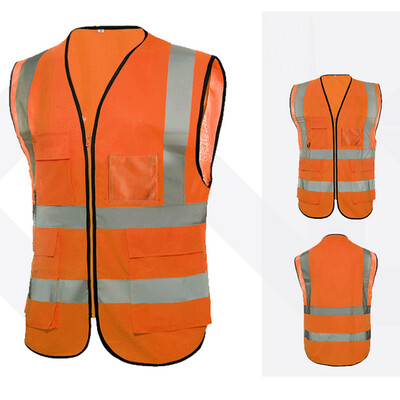 120055 Reflective Safety Vest High Visibility Safety Vest Bright Neon Color Breathable Vest with 2-inch Reflective Strips for Cons
120055 Reflective Safety Vest High Visibility Safety Vest Bright Neon Color Breathable Vest with 2-inch Reflective Strips for Cons