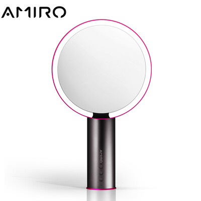 AMIRO Makeup Mirror Smart LED Beauty Mirror Sunlight Desktop Makeup Mirror O Series Small Black Mirror Plug-in
AMIRO Makeup Mirror Smart LED Beauty Mirror Sunlight Desktop Makeup Mirror O Series Small Black Mirror Plug-in