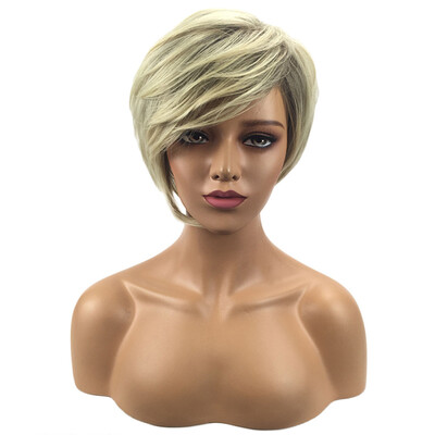 〖Follure〗Natural Straight Gold Short Hair Fluffy Wigs Short Womens Fashion Wig Full Head
〖Follure〗Natural Straight Gold Short Hair Fluffy Wigs Short Womens Fashion Wig Full Head