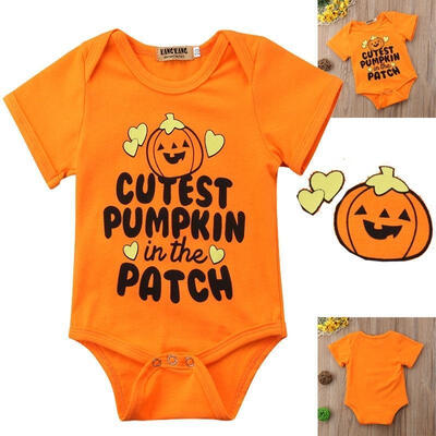 Newborn Baby Boy Girl Halloween Costumes Romper Kids Funny Pumpkin Bodysuit Clothes Outfits 0-18 Months
Newborn Baby Boy Girl Halloween Costumes Romper Kids Funny Pumpkin Bodysuit Clothes Outfits 0-18 Months