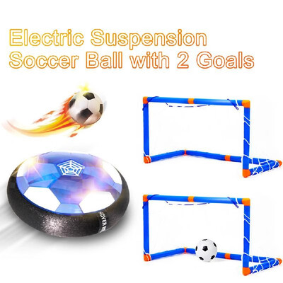 Hover Soccer Ball Electric Suspension Soccer LED Suspension air Cushion Soccer with 2 Goals Indoor Outdoor Sports Toys for Kids
Hover Soccer Ball Electric Suspension Soccer LED Suspension air Cushion Soccer with 2 Goals Indoor Outdoor Sports Toys for Kids