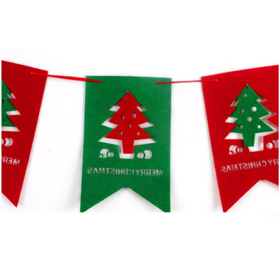 Merry Christmas non-woven Christmas banner flag hanging Decorative items flag Party Decorations Supplies flag
Merry Christmas non-woven Christmas banner flag hanging Decorative items flag Party Decorations Supplies flag