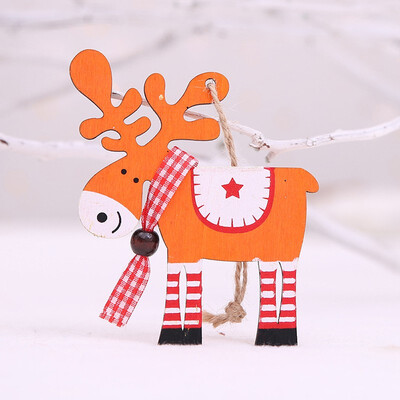 FUNNYBUNNY 2PCS Christmas Wooden Elk Pendant Christmas Tree Ornaments Christmas Decorations Colored Deer Ornaments
FUNNYBUNNY 2PCS Christmas Wooden Elk Pendant Christmas Tree Ornaments Christmas Decorations Colored Deer Ornaments