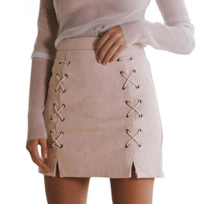 Women Ladies High Waisted Pencil Skirt Bodycon Suede Leather Mini Skirt Club
Women Ladies High Waisted Pencil Skirt Bodycon Suede Leather Mini Skirt Club