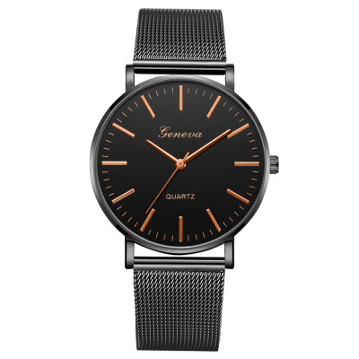 Korean fashion trend mens watch alloy series new watch