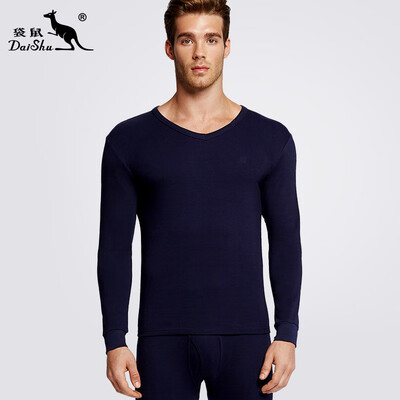 Kangaroo DaiShu Qiuyi Qiuku mens cotton warm suit mens V-neck solid color base thin sweater shawl XXL
Kangaroo DaiShu Qiuyi Qiuku mens cotton warm suit mens V-neck solid color base thin sweater shawl XXL