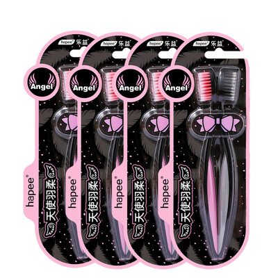 Leyi hapee toothbrush angel feather soft silk soft hair adult elastic brush hair couple 8 sets
Leyi hapee toothbrush angel feather soft silk soft hair adult elastic brush hair couple 8 sets
