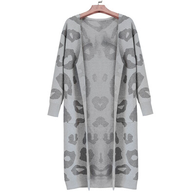Women Long Cardigan Coat Long Sleeve Knitwear Casual Loose Print Pockets Outwear
Women Long Cardigan Coat Long Sleeve Knitwear Casual Loose Print Pockets Outwear