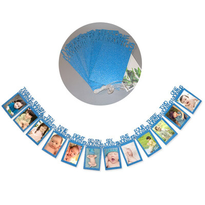 FUNNYBUNNY 12 Months Photo Frame Banner First Happy Birthday Decorations 1st Baby Boy Girl My 1 One Year Party Supplies
FUNNYBUNNY 12 Months Photo Frame Banner First Happy Birthday Decorations 1st Baby Boy Girl My 1 One Year Party Supplies