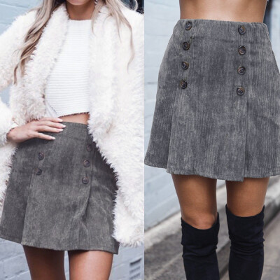 Roseonmyhand Women Solid Double-breasted Skirt High Waist Sexy Pencil Bodycon Hip Mini Skirt
Roseonmyhand Women Solid Double-breasted Skirt High Waist Sexy Pencil Bodycon Hip Mini Skirt